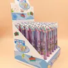 Cute Cartoon 6 Colors in 1 Unicorn Ballpoint Pen Rainbow Kawaii Ball Pen School Office Supply Kids Gift Stationery