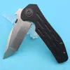 Special Offer Survival folding knife Tanto point Stone wash blade, Outdoor hiking camping EDC pocket knives with Retail box