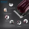 Shaver Kemei 2600 Professional Electric Hairmmer Trimmer Shaver 100-240V Archargeable Cliper Titanium Cnife Machine