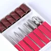 Electric Drill Machine Manicure Set Sander Milling Cutters Professional Nail File Kit Gel Polish Remover Tool LAHBS-011P-1