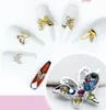 Groothandel Multicolor Nail Charms Dangle Legering Butterfly Hanger Schoenen Charm Sieraden Maken DIY Kettingen Armbanden Handgemaakte Accessoires