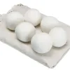 Laundry Products Wool Dryer Balls Reusable Softener 6cm Laundry Ball Home Washing Machine Accessories5896981