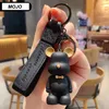 New Trendy Nordic Bow Tie Bear keychain Personalized Key Bag Pendant Couple Accessories Creative Gifts