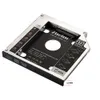 Zheino Aluminium 9.0 / 9.5 / 12.7mm 2e HDD / SSD CADDY 2.5 SATA NAAR SATA FRAME CADDY CASE ADAPTER BAY VOOR NOTEBOOK Laptop CD / DVD-ROM ODD