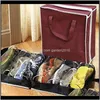 Bags Portable Shoes Travel Storage Bag Organizer Tote Lage Carry Pouch Holder Household Storagehome Textiletools Iokf0 Td9B1