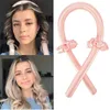 Heatless Krultang Hoofdband Geen Warmte Krullen Lint Haar Rollen Slapen Zachte Hoofdband Haarkrulspelden DIY Haar Styling Tools J029