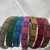 Colorful Thin Headbands Plaid Pattern Headdress Fashion Design Sponge Hairs Hoop Women Casual Hair Jewelry