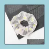 العصابات المطاط الشعر مجوهرات الرباط شبكة scrunchies النساء الأزهار scrunchie مرونة الفتيات أغطية الرأس العلاقات ذيل حصان حامل ولديسة إسقاط التسليم 20