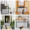 Kennels & Pens Pet Cloth Guard Magic Door For Dog Isolation Net Portable Folding Fence Barrier Safety Protection274Y