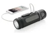 Swiss Peak 4-in-1-Bluetooth-Lautsprecher mit Powerbank, Campinglicht und Taschenlampe, tragbare Taschenlampe, Powerbank-Subwoofer, Outdoor-Fahrradlautsprecher