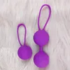 NXY Eggs Kegel Exercise Weight Set of 2 Geisha Balls Silicone Sex Tools for Females Pumping Toys Woman Egg Vibrator 1124