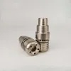 Zigarettenrauchpfeifen 14mm19mm 4 IN 1 domeless Spiraltitannagel, mit männlichem und weiblichem Gelenk. wirklich praktisch