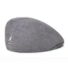 Béret chapeau variété de couleurs laine mode rétro femme Kangol aller Shopping unisexe Fedora hommes chapeaux et casquettes bérets