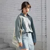 cotton linen spring solid Vintage Shirt female Oversize Tops Girls Blouse summer Plus Size Women Blouses femme Blusas 210417