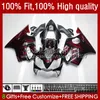 Injektionsformkropp för Honda CBR 600F4I 600CC 600 F4I FS Red Flames Hot CC F4 I 04-07 55NO.83 CBR600F4I CBR600FS 2004 2005 2006 2007 CBR600 F4I 04 05 06 07 OEM FAININGS KIT