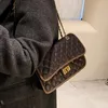 Evening Bags Lattice Ribbon Underarm Bag 2021 Winter High Quality PU Leather Women's Designer Handbag Shoulder Messenger