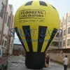 Palloncino gonfiabile pubblicitario alto 8 metri con stampa logo personalizzato e ventilatore