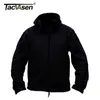 TACVASEN Hiver Airsoft Militaire Veste Hommes Polaire Tactique Veste Thermique À Capuche Veste Manteau Automne Survêtement Hommes Vêtements 3XL 210927