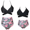 11 Styles maman et moi maillot de bain deux pièces mère fille maillots de bain Bikini été famille correspondant tenues parent-enfant vêtements de plage M3432