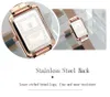 Style Quartz Watch for Women Fashion Luxury Business Square Calal