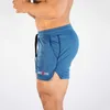 Marka Summer Fitness Spodenki Mężczyźni Mesh Oddychająca Plaża Elastyczne Szybkie Suche Krótkie spodnie Cienkie Siłownie Trening Joggers Mężczyzna 210713