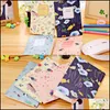 ANMÄRKNINGAR Notepads Business Industrial4pcs/Set Kawaii Söta blommor fåglar Animal Notebook målning av dagbokbok Journal Record Office School S