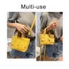 Borse per la spesa Luxury Brand Pu Leather Bucket Crossbody per le donne Summer Cute Small Shoulder Handbags Female Fashion Travel 220310