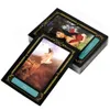 Wisdom منزل Of Night Oracles Cards A 50-Card Deck and Guidebook Tarot Game Board للمبتدئين مع GuideBookgame