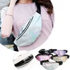 Taillezakken 2021 Vrouwelijke holografische tas voor vrouwen roze goud zwart laser fanny pack riem dames bum unisex banana222e