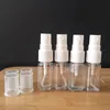 10 ml klare PET-kleine transparente kosmetische Sprühnebel-Pumpflaschen aus Kunststoff für Desinfektionsmittelsprühgerät DH5511