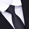 Krawatte Schal Corbata Geschenkbox für Männer koreanische Reißverschluss-Krawatte 6cm faul einfach, Brosche-Clip-Fünf-teilige Anzug zu ziehen