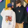 Men039s Hoodies Sweatshirts Fashion Cartoon Cat Tom and Mouse Jerry Par Sweatshirt Hoody Winter Harajuku Korean Casual Lon3021705