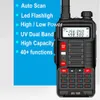 Baofeng profesjonalne walkie talkie UV10R 128 kanałów VHF UHF dwuzakresowy dwukierunkowy CB Ham Radio Baofeng UV5R wzmocniony UV 10R