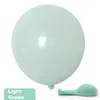 100 stk / partij 10 inch macaron latex ballonnen bruiloft verjaardag decoratie globos baby shower meisje verjaardagsfeestje helium ballon llf12058