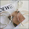 Headbands Hair Jewelry Fashion Spring Hairband Women Beaded Pearls Headband Fresh Exquisite Headwear Girls Party Casual Aessories Drop Deliv