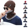 Bérets corail polaire chapeau d'hiver bonnet femmes hommes écharpe laine chaude et respirante tricoté garçon Davi22