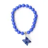 Perlenstränge-Armbänder, Halbedelstein-Merkaba-Yoga-Perlen, Heilkristalle, Chakra-Armband, handgefertigter Schmuck für Frauen