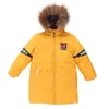 2021 Ny Brand Fashion Boy Vinter Duck Down Jacket Coat Barnkläder Baby Tjej Kläder Kids Parka Varm Long Hooded Kläder H0910