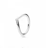 Fine jewelry Authentic 925 Sterling Silver Ring Fit Pandora Charm Women's Diamond Engagement DIY Wedding Rings