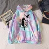 Jujutsu Kaisen Mulheres / Homem Sweatshirt Hoodies Imprimir Cool Com capuz O-pescoço de manga completa Pullovers Y211122