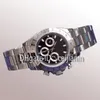 Montre de Luxe U1 Factory Quality 40mm Mens Watches الياقوت الزجاجي الفولاذ المقاوم للصدأ حركة أوتوماتيكية ميكانيكية السماء الأزرق الأزرق جين المشبك الصلبة