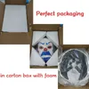 Högklassig harts Joker Bank Robber Mask Clown Dark Knight Prop Masquerade Party Harts Masks On X0803315W