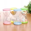 Creative Plastic Wedding Candy Packaging Bottles Hourglass Shape Multi color Storage Transparent Box