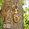 Party Decoration Bark Face Tree Monster Facial Ornaments Påsk Hängande Outdoor Creative Props
