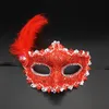 Augenmaske mit Federn, Maskenball, Karneval, sexy Kostüm, mehrfarbige Prinzessinnenmasken für Halloween-Party