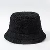 Outdoor Hats Sunscreen Soft Casual Faux Fur Sun Cap Fisherman Panama Hat Bucket