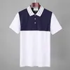 21SS Tasarımcı Polo Gömlek Tişörtler Erkek Moda Giyim Nakış Baskı Mektupları Kısa Kollu Calssic Business Tshirt Skateboard Sıradan Üstler Tees 100% Pamuk M-2XL