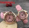 Frauen rund römische Dial Leder Quarz Fashion Herren Uhren Auto Date Männer Kleid Designer Uhr WHORSale männliche Geschenke Kleid Party Uhr Orologio da Uomo