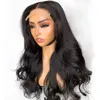 Lace Wigs Shinelady 180 Density Body Wave Frontal HD Transparent Pre Plucked Peruvian Human Hair Wig Remy Women