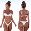 Costumi da bagno donna casual moda Maillot De Bain Costumi bikini Set Estate Fasciatura sexy Badeanzug Costumi Costumi da bagno due pezzi